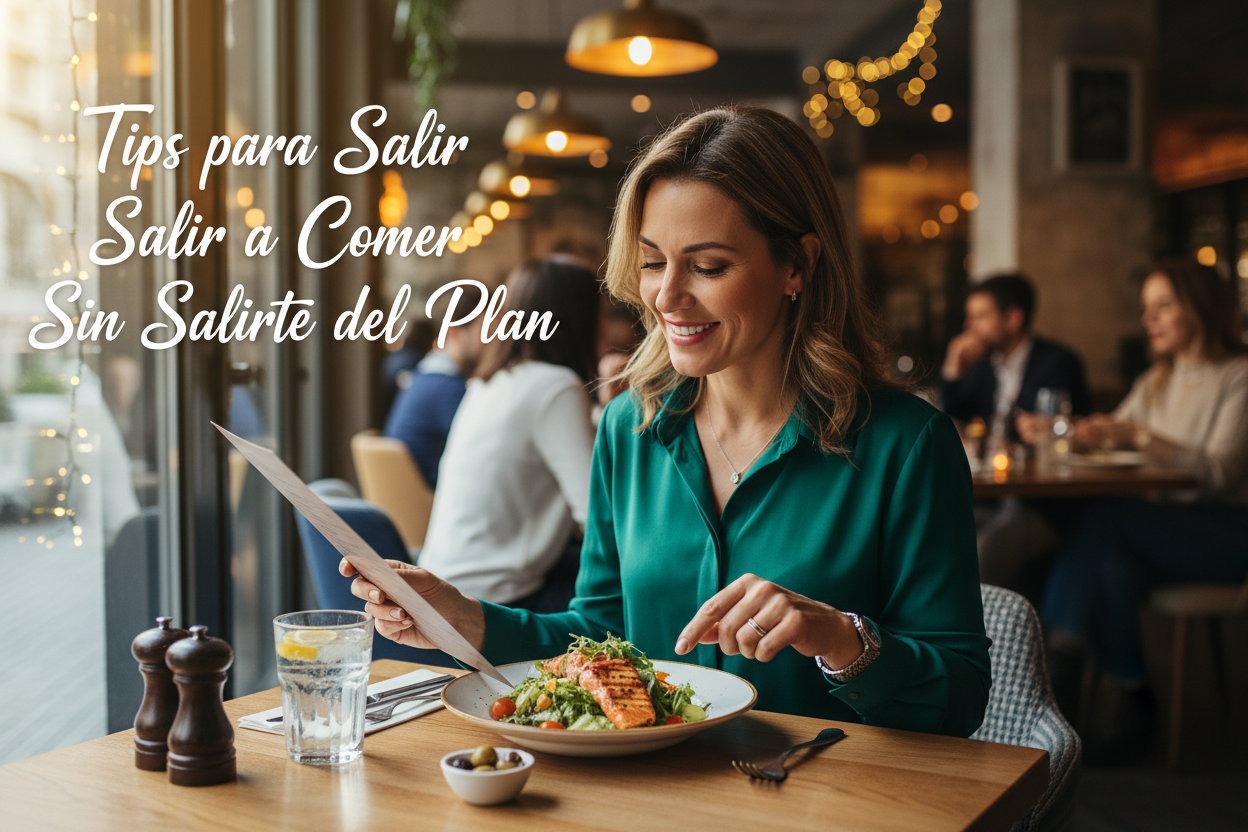 Tips para Salir a Comer Sin Salirte del Plan